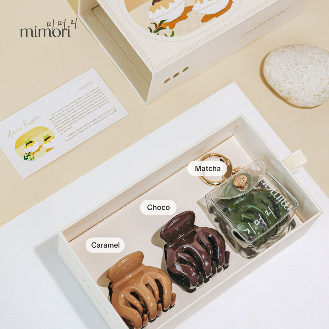 Mimori - Jedai Korea Aesthetic Matcha Bingsoo Series isi 3