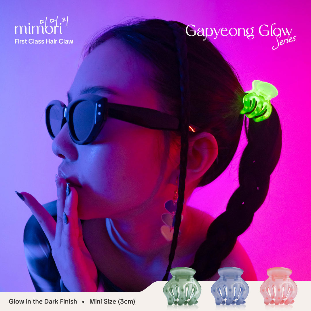 Mimori - Jedai Korea Aesthetic Mini Gapyeong Glow in the dark Series isi 3