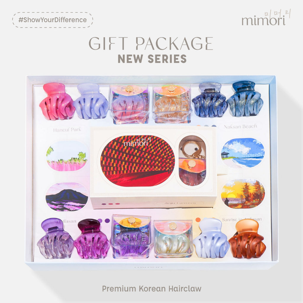 Mimori Premium Korean Hair Claw - Gift Package Series