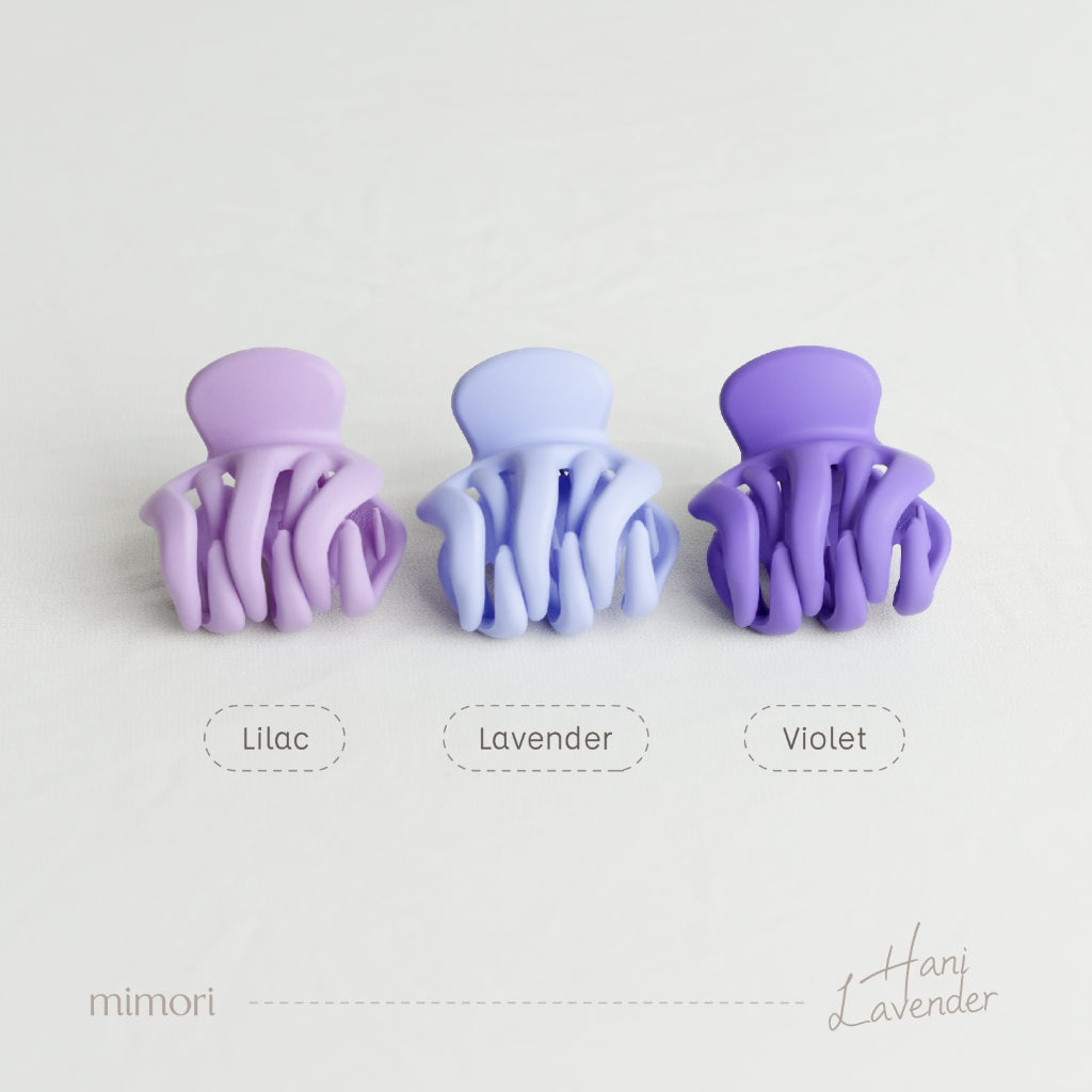 Mimori Premium Korean Hair Claw - Kkoch Blunding Series - Jepit Rambut