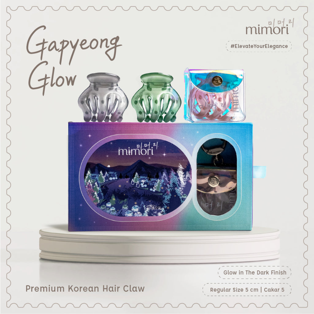 Mimori - Jedai Korea Aesthetic Gapyeong Glow in the dark Series isi 3